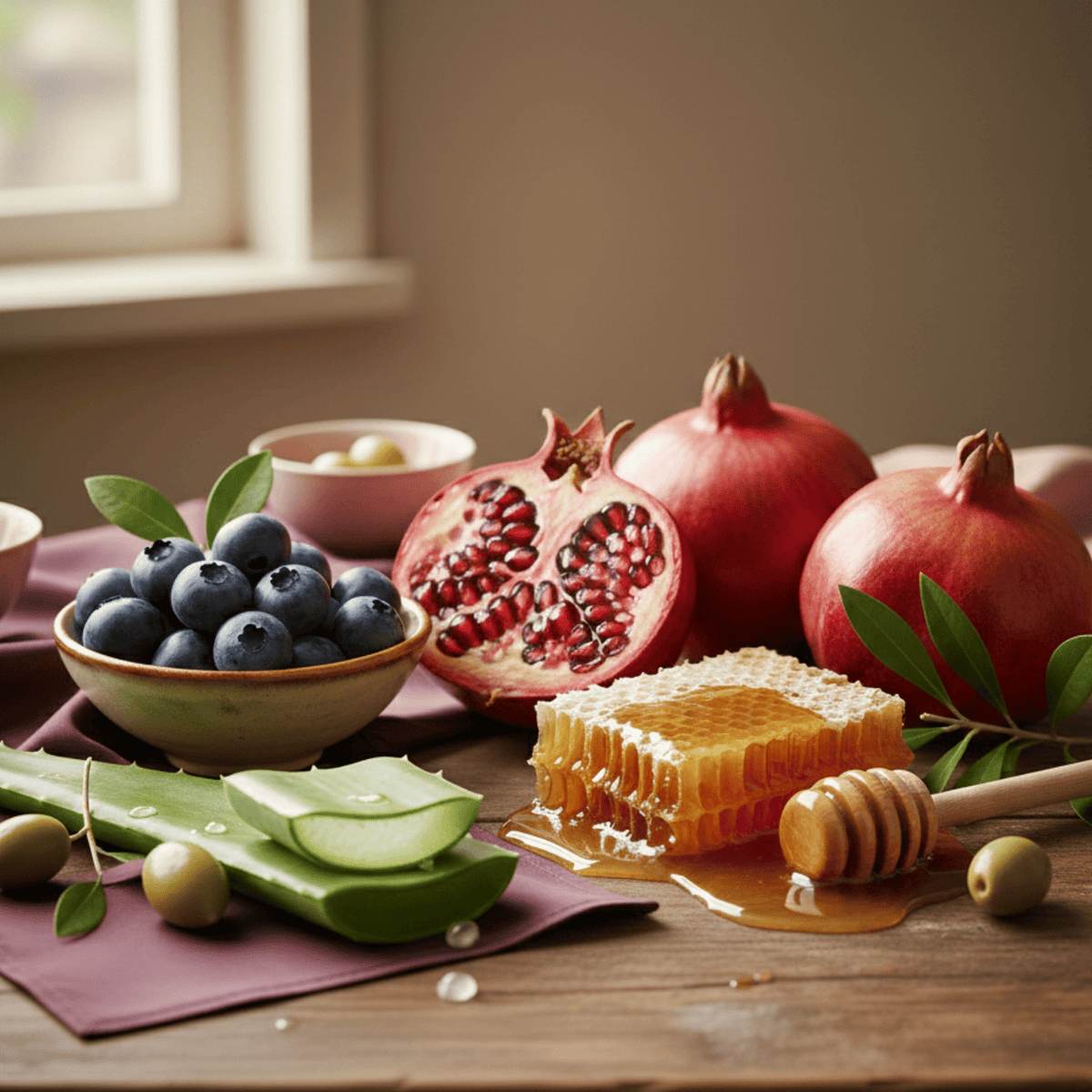 Masque aux extraits naturels - 5 unités