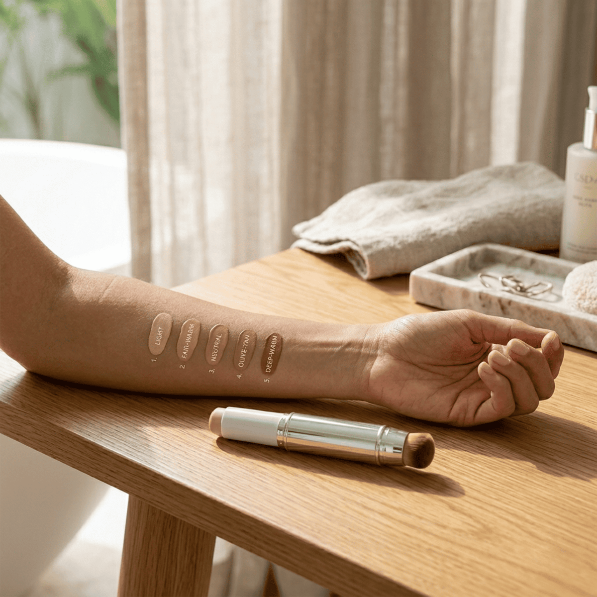 Stick de fond de teint imperméable