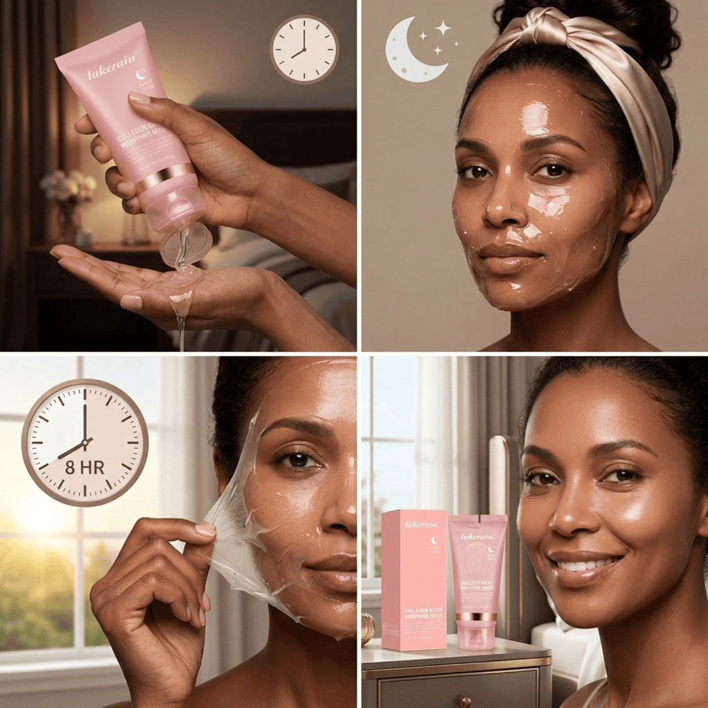 Masque de nuit pelable au collagène