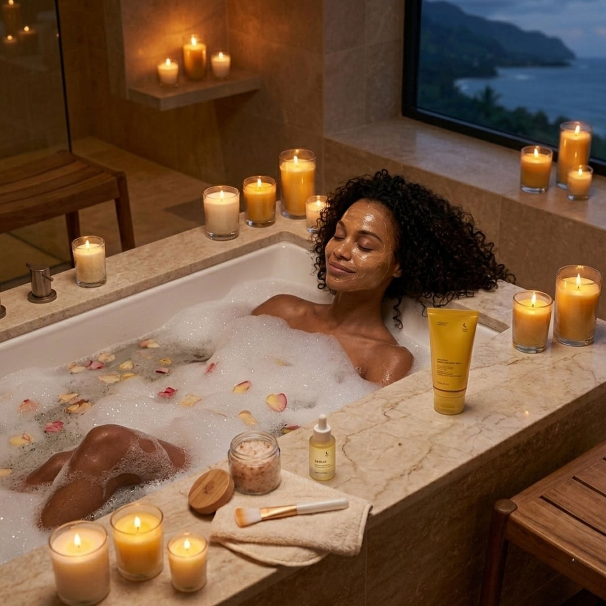 Masque Gel au Curcuma et à l'Acide Kojique