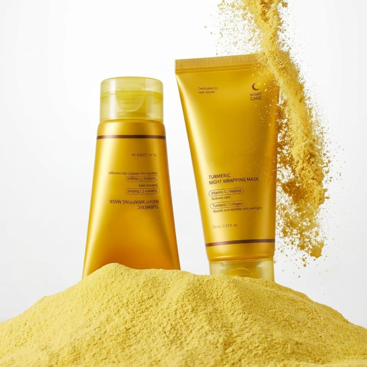 Masque Gel au Curcuma et à l'Acide Kojique