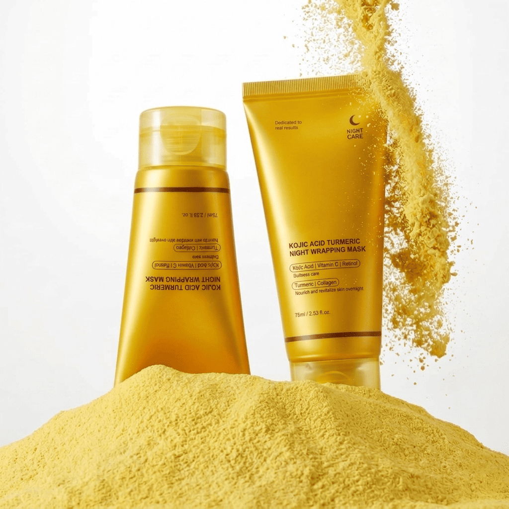 Masque Gel au Curcuma et à l'Acide Kojique